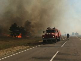 В Моздокском районе Северной Осетии действует особый противопожарный режим