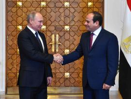Путин на Ближнем Востоке. О чем договорились российский и <span class="evoSearch_highlight">египетский</span> президенты 