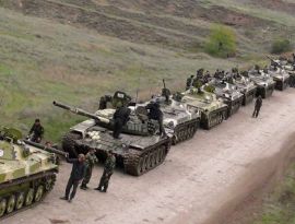 На границе Армении и Азербайджана фиксируется активное перемещение военной техники