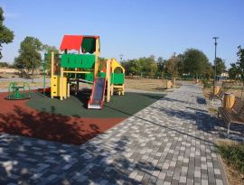 На Ставрополье построили современные детские площадки 