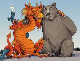 Медведь кормит дракона. <span class="evoSearch_highlight">Китай</span> закупает у России всю возможную еду